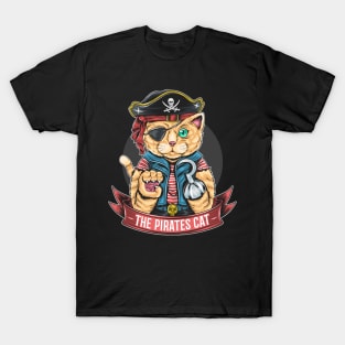 The Pirates Cat T-Shirt